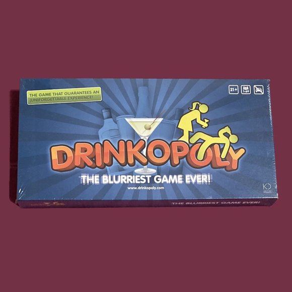 Drinkopoly The Blurriest Game Ever! Brand New & Sealed - Picture 4 of 4